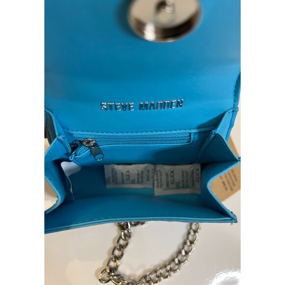 NWT Steve Madden BDORRA Mini Flap crossbody/satchel. - Picture 7 of 12